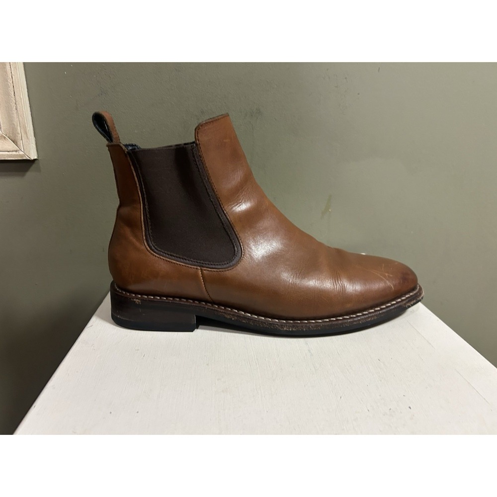 Thursday Boot Company Duke Men's Chelsea Boot Sz 12.5 Brown Leather Pull On